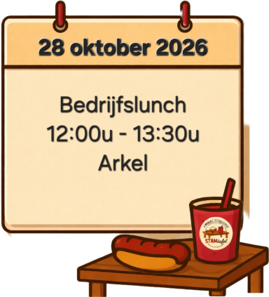 STAMtafel bedrijfslunch Arkel
